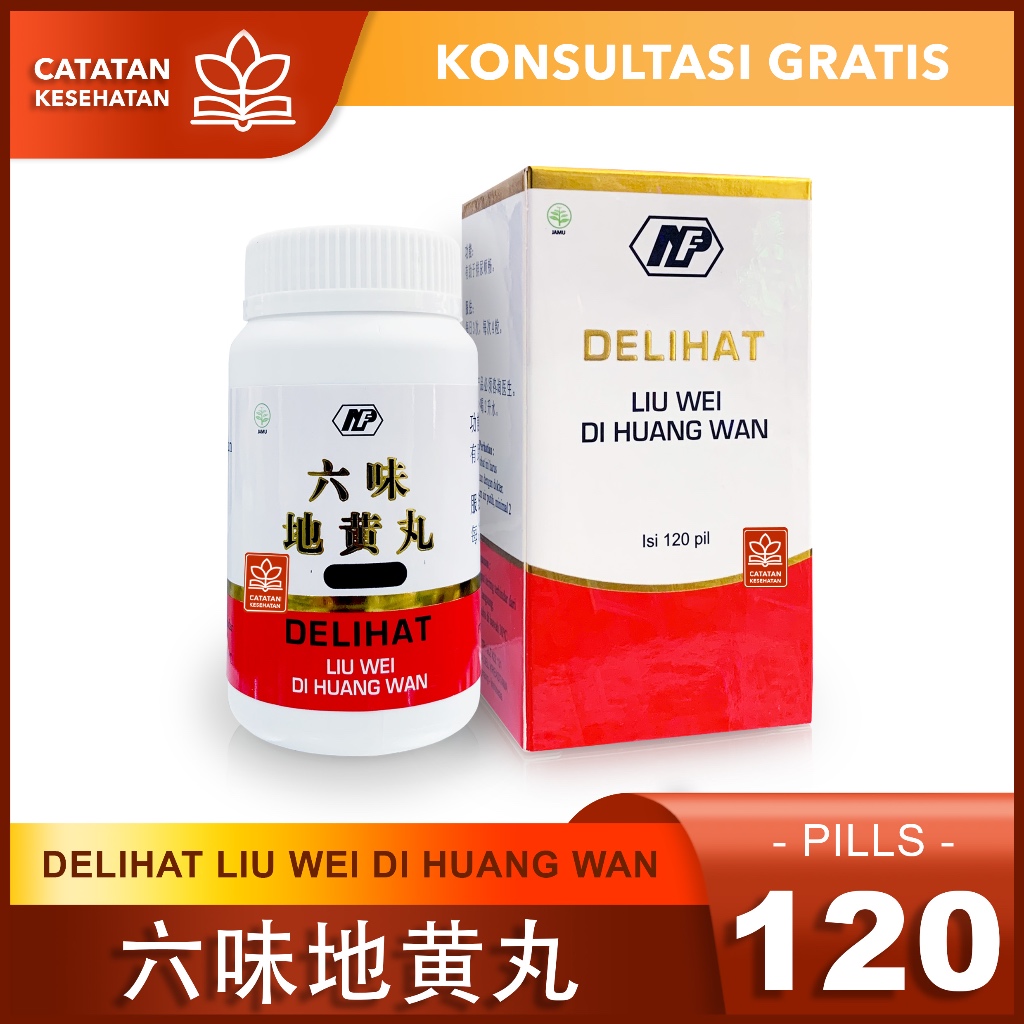 Liu Wei Di Huang Wan Delihat // Supplement Obat Cina