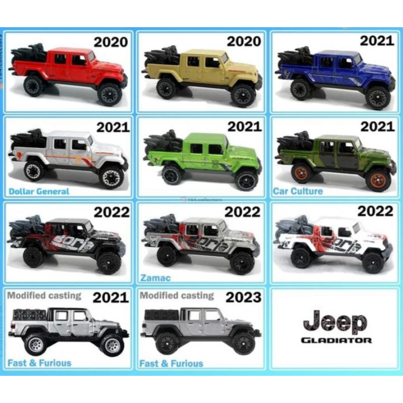Hot Wheels '20 JEEP GLADIATOR