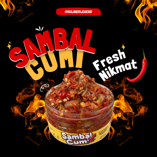 

Sambal Cumi Legend Premium 150gr