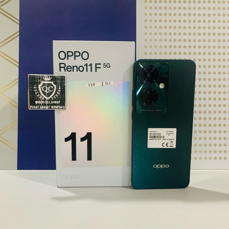 OPPO RENO 11F 5G 8/256GB SECOND FULLSET