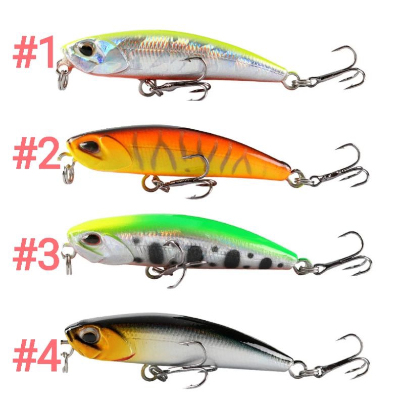 UMPAN PANCING LURE  CASTING PENCIL LURE STICK BAIT 5.5CM/4.5GR ULTRALIGHT