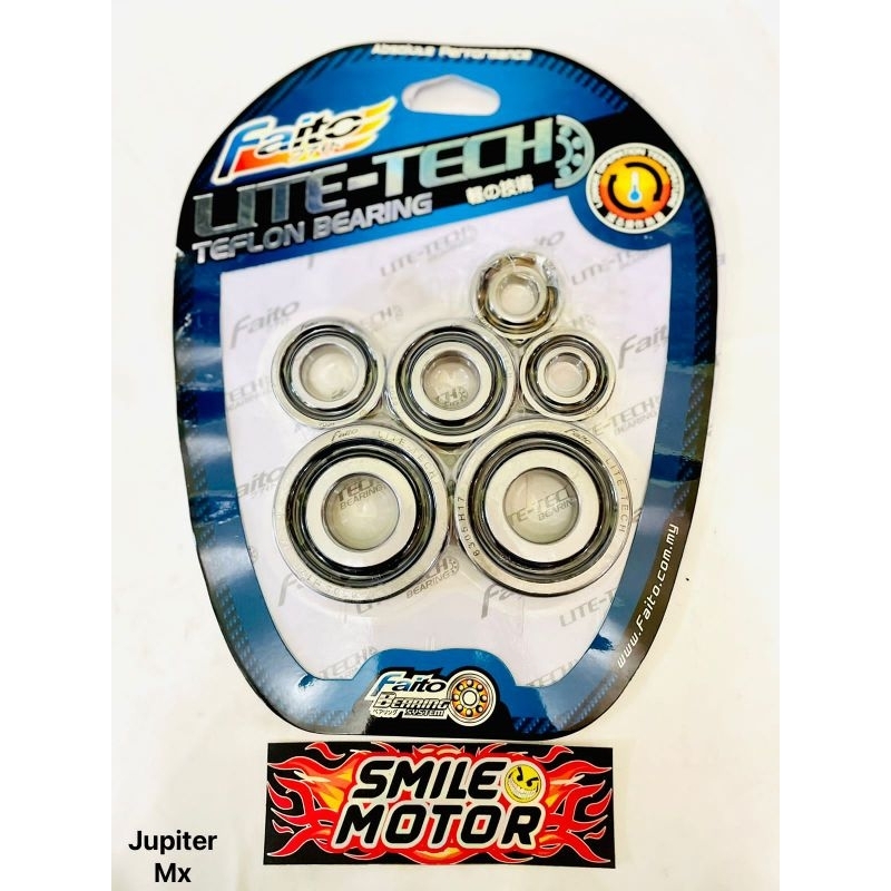 LAHAR BEARING MESIN ENGINE FAITO LITE-TECH JUPITER MX/JUPITER Z1 FI