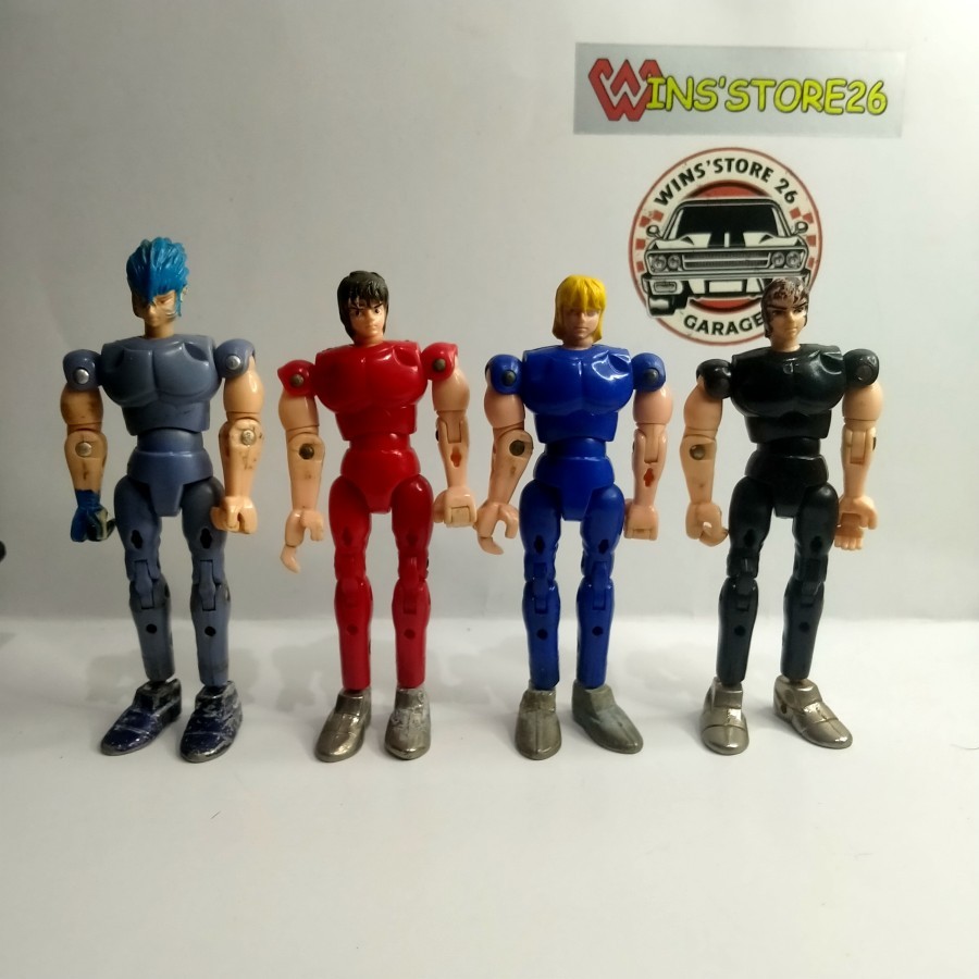 ACTION FIGURE SAINT SAIYA PEGASUS ANIME BANDAI 1986 ORIGINAL VINTAGE SECOND