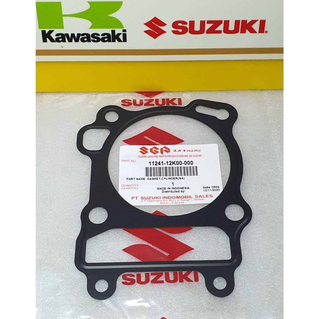 PAKING PACKING BLOK SATRIA FU FI GSX 150 11241-12K00 ASLI ORI SUZUKI
