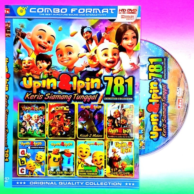 KASET KARTUN FILM UPIN IPIN TERLARIS - KASET FILM KARTUN UPIN IPIN TERPOPULER