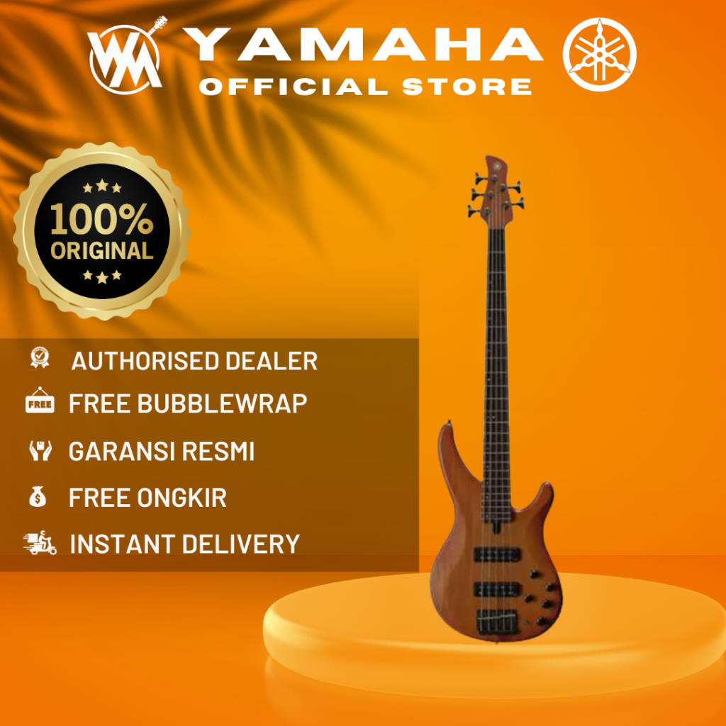 Yamaha TRBX505 Bass Elektrik TRBX 505 / TRBX-505 Brick Burst