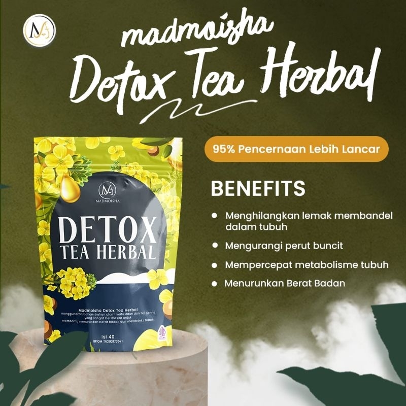 

Detox Tea Madmoisha isi 20 teabag