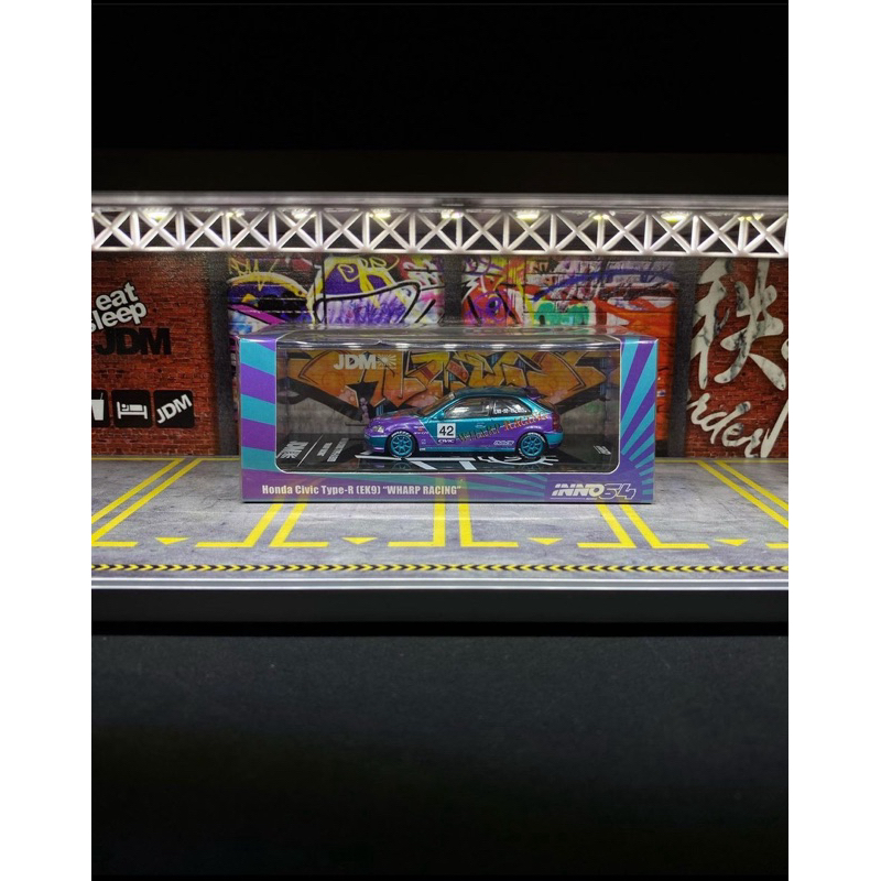 Inno64 Honda Civic Type R EK9 Wharp Racing