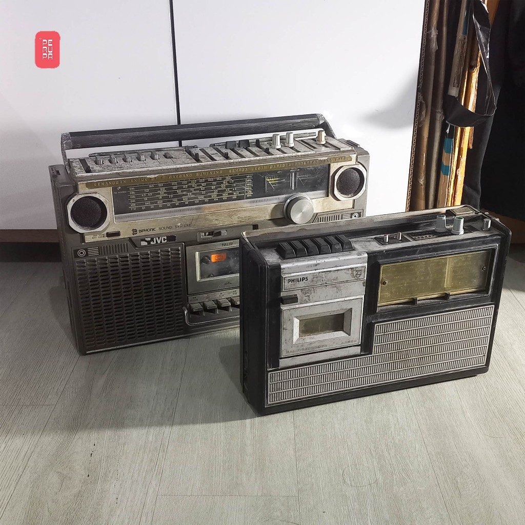 Radio Jadul Antik - Philips & JVC for Display/Service