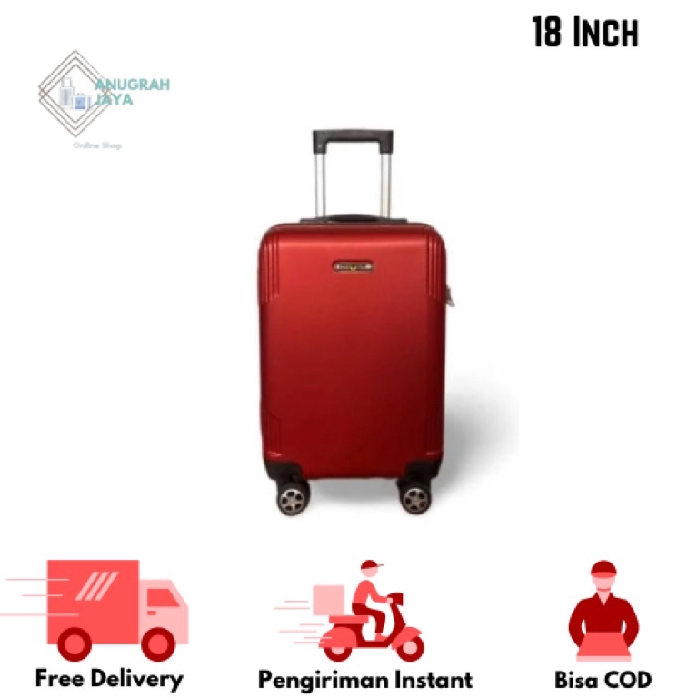 STOK TERBATAS Koper Polo Vienna Size 18 inch ukuran Kabin Koper 18 Inch Koper Polo Vienna