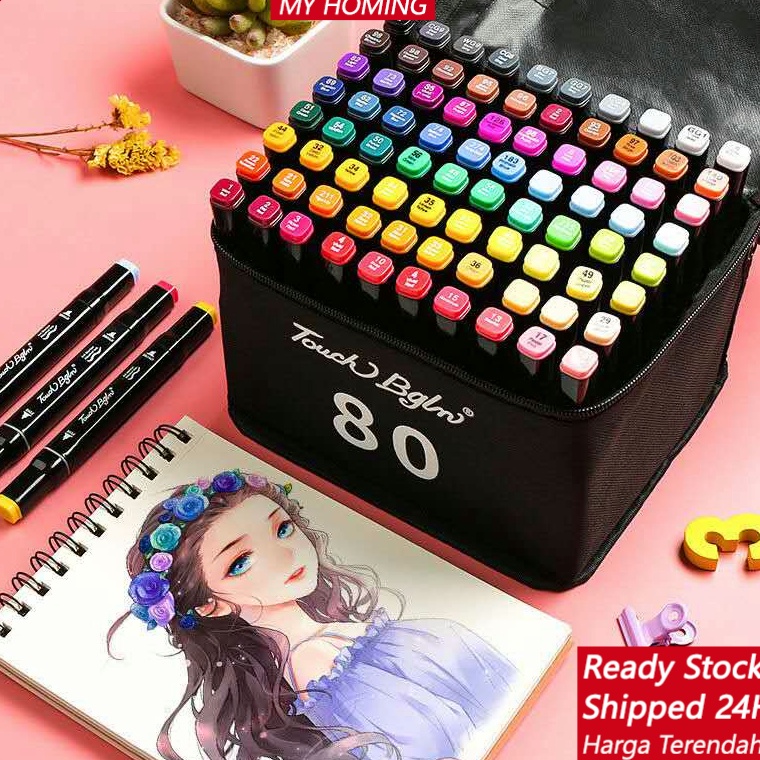 

HargaMinimumCOD Touch 12863612 Warna Sketsa Spidol Umum General Marker Set Animation Markers KODE L2M5