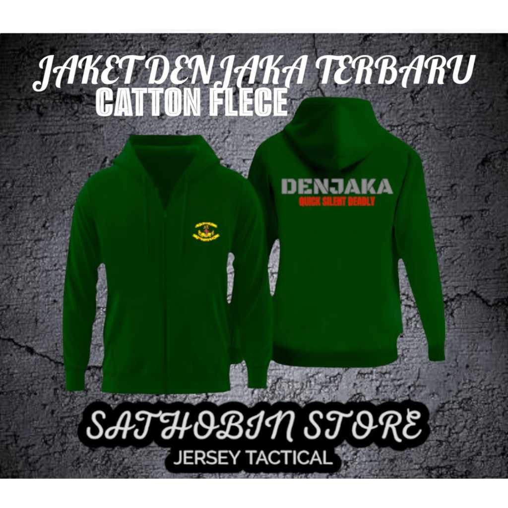 Jaket Sweater Denjaka Terbaru / Jaket Denjaka / Bahan Catton Flece /