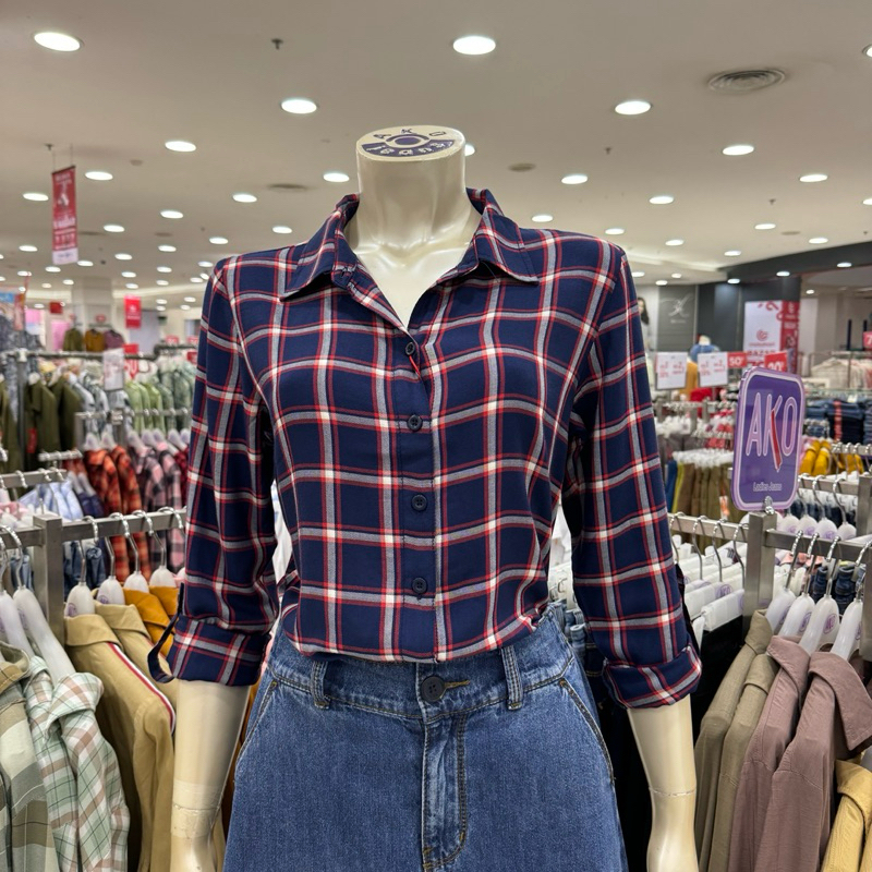 AKO - SALE Kemeja Blouse Wanita (S-XXL)