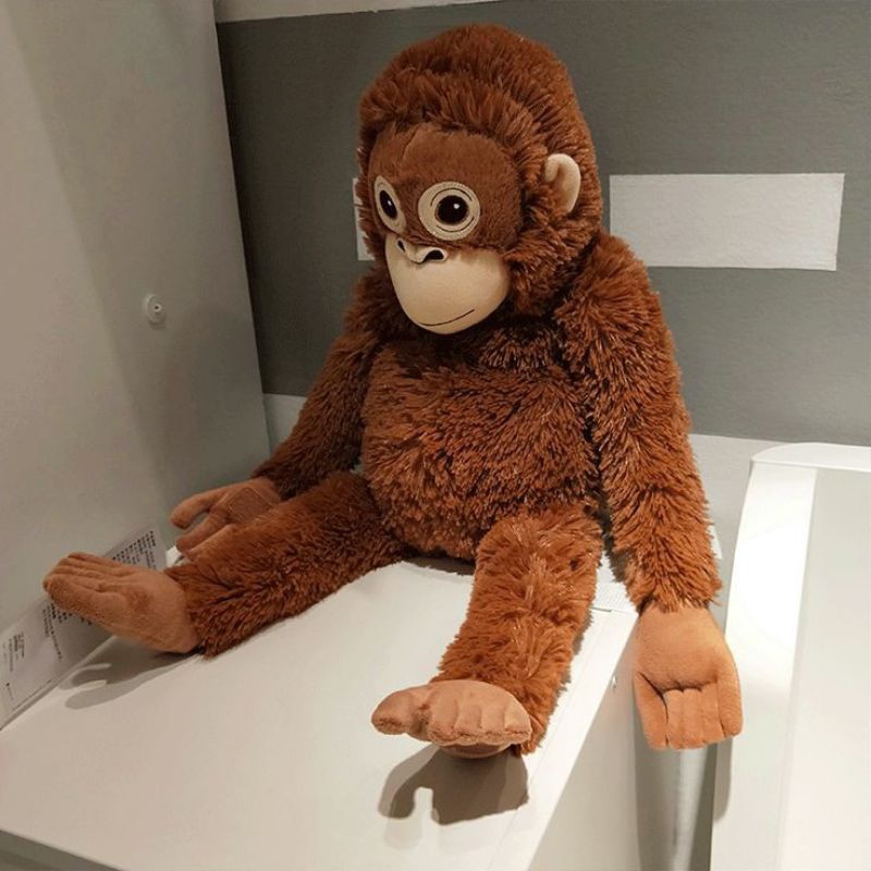 READY BONEKA ORANG UTAN IKEA ORIGINAL SIZE JUMBO
