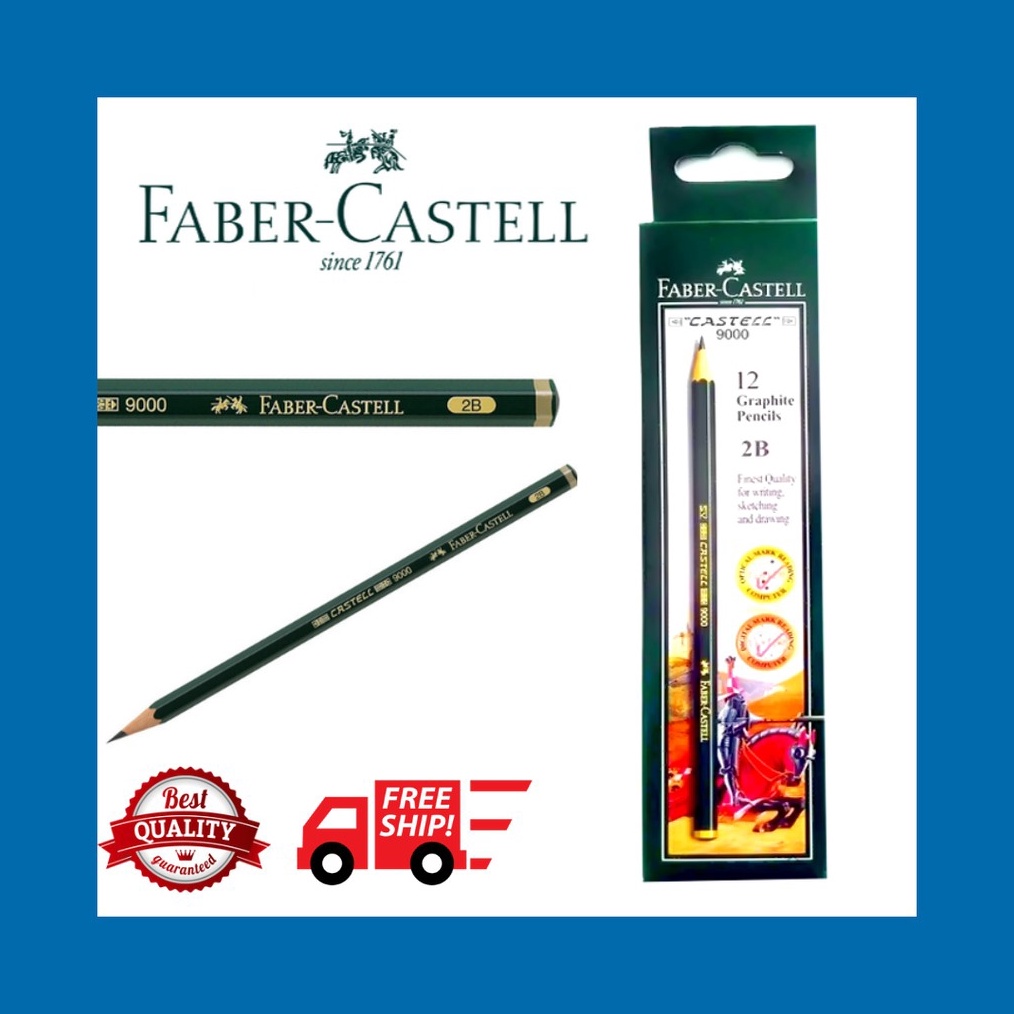 

Pensil FaberCastell 9 2B 12 KODE Z1R9
