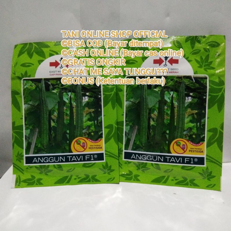 

Benih Gambas Oyong Super Anggun Tavi F1 (Tidak Pahit, Hijau Gelap, dan Disukai Pasar) Isi Benih 75 btr Benih Cap Panah Merah Seed Kadaluarsa 2026 Terbaru