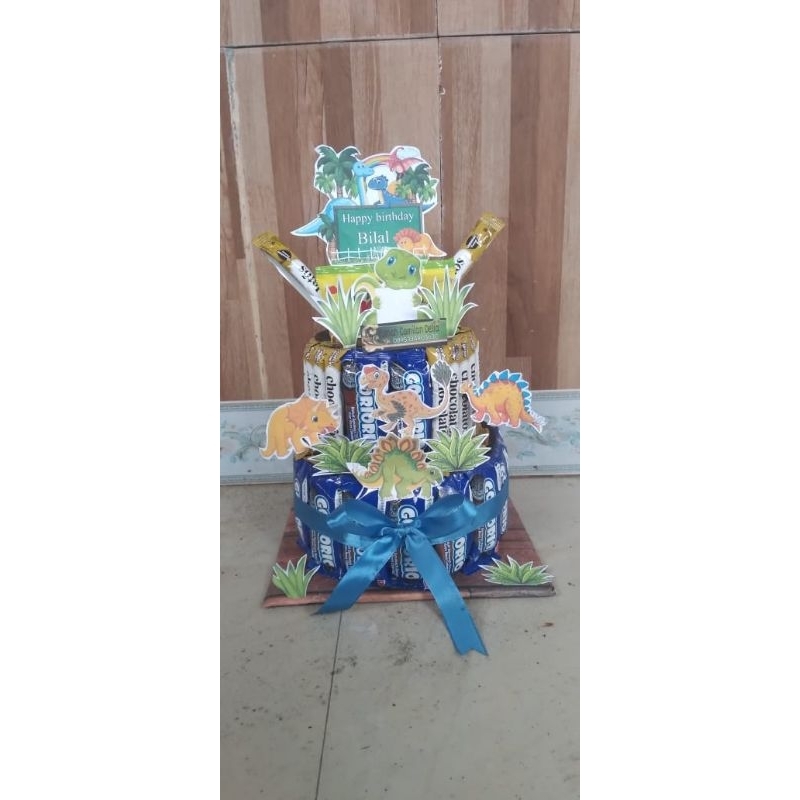 

Snack tower dino