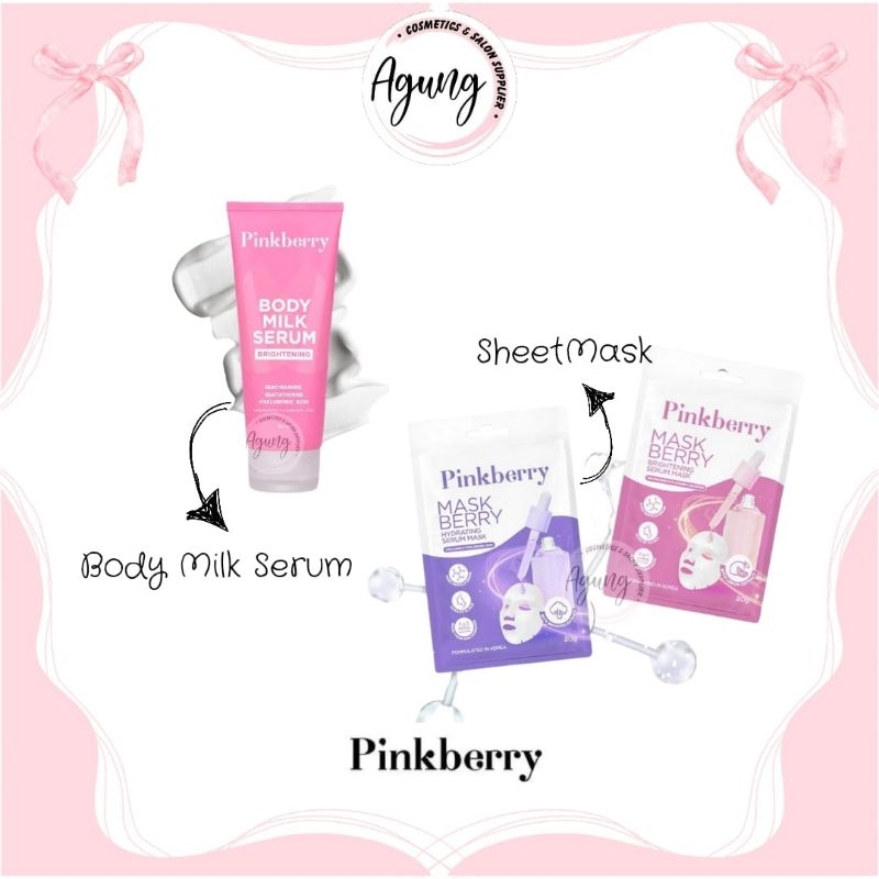 PINKBERRY SHEET MASK | MASKER PINKBERRY