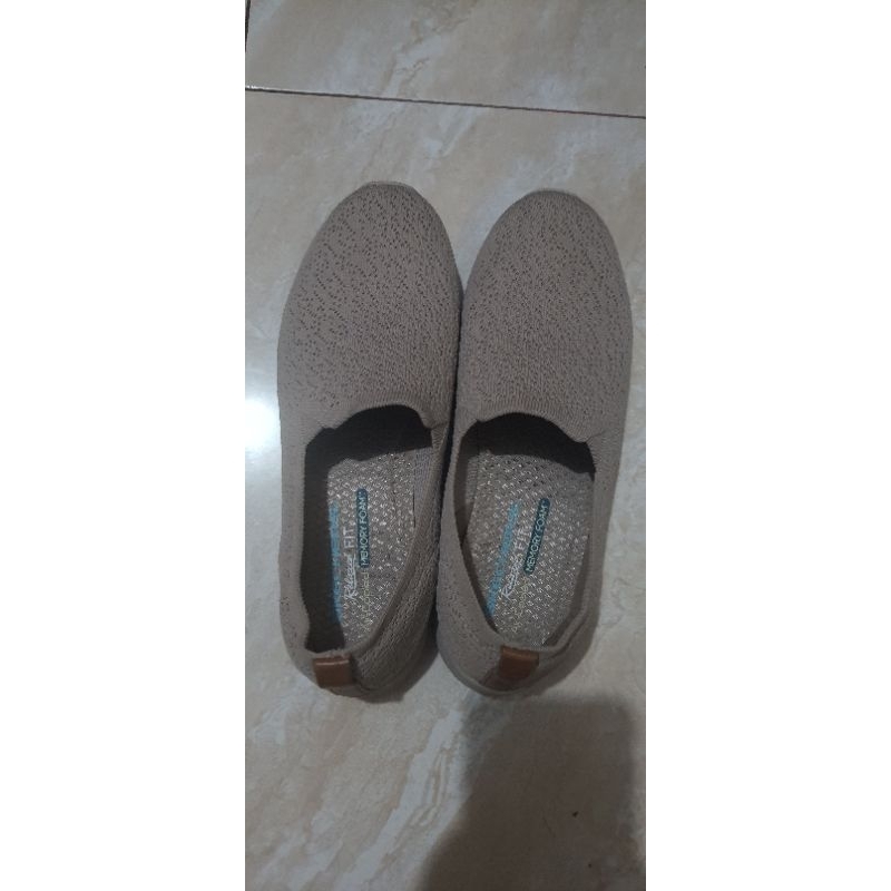 Preloved - Skechers Reggae Fest 2.0 - Mellow Drama Women's Casual Shoes - Taupe