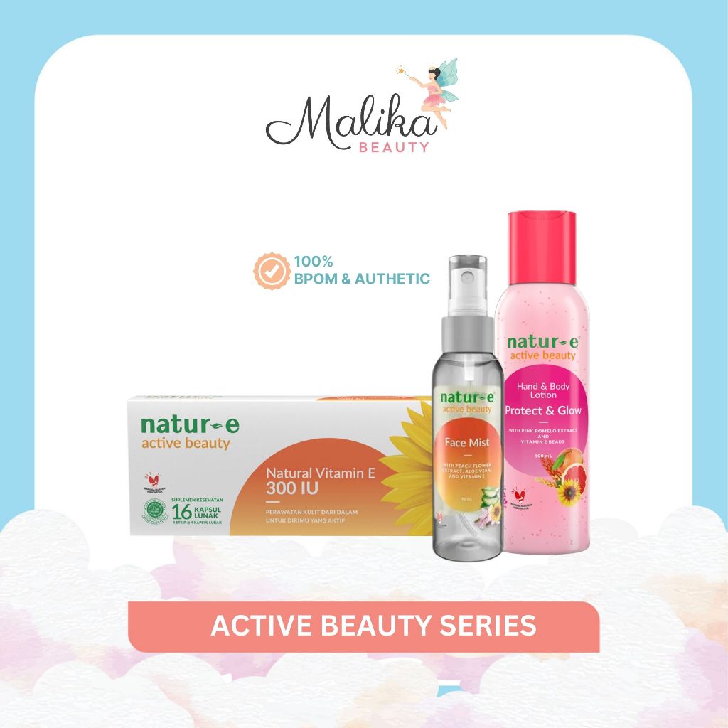 Malika Beauty | NATUR-E Active Beauty Series