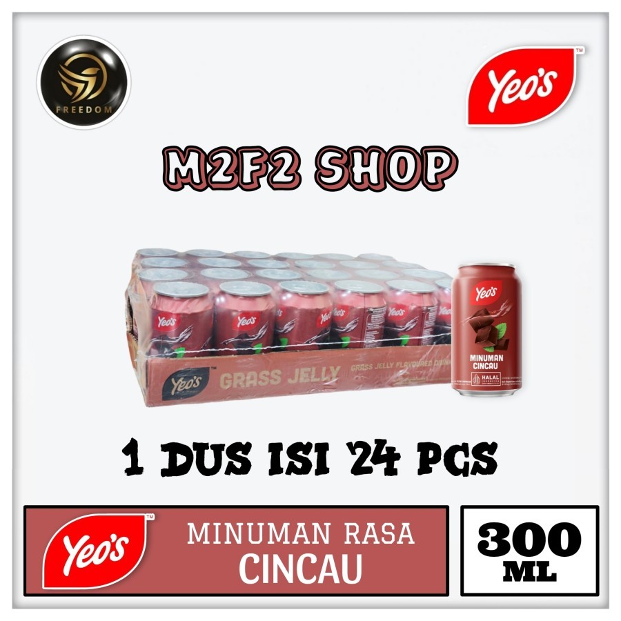 

Yeos Minuman Berperisa Cincau Original Kaleng | Grass Jelly Flavoured Drink Can - 300 ml (Kemasan Karton)