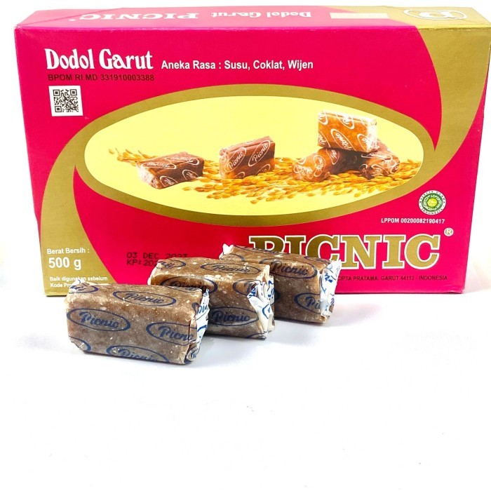 

Ay00! Dodol Garut Picnic Aneka Rasa 500gr Klasik Legendaris Oleh Oleh Khas Garut