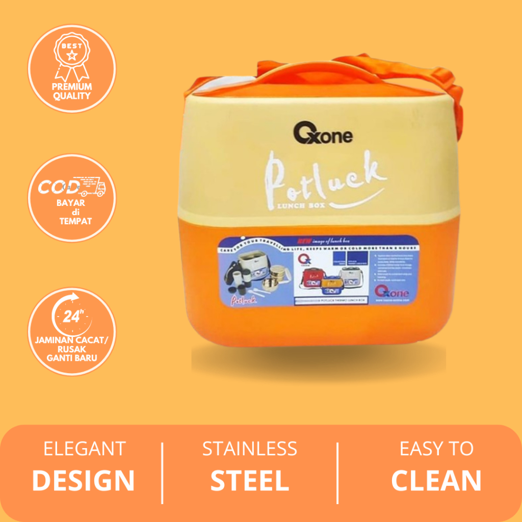 Kotak Makan Lunch Box Oxone OX978 Potluck Lunch Box | Kotak Bekal | Makan Siang