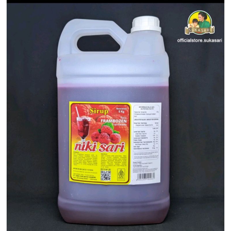 

sirup nikisari jerigen 6 kg