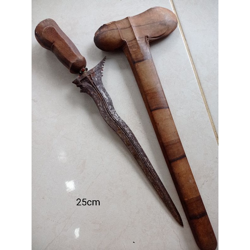 keris bali panjang bilah 25 cm