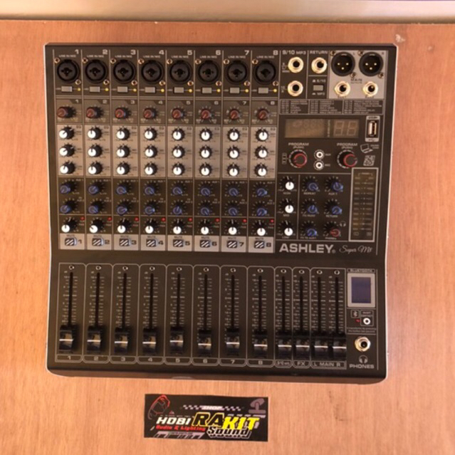 MIXER ASHLEY SUPER M8 AUDIO PROFESSIONAL