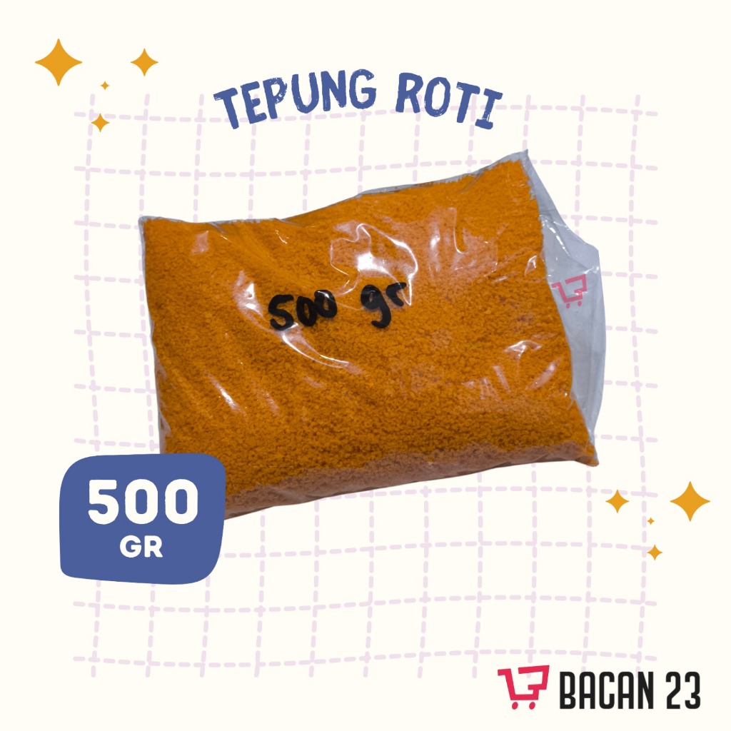 

Tepung Roti Eco Crumb Nugget & Risol (500 Gr) / Tepung Roti Timbang / Tepung Nugget & Risol