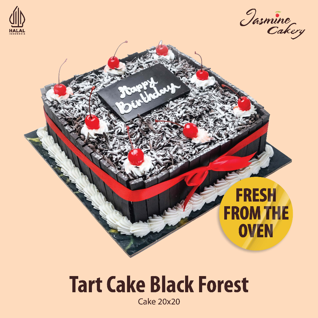 

KUE TART KOTAK BLACK FOREST