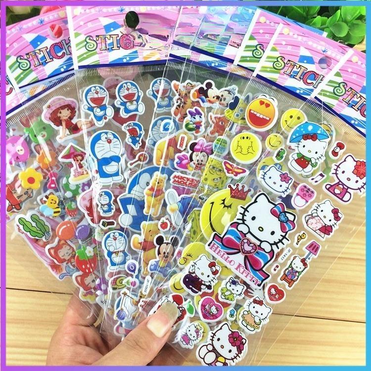 

Stiker Timbul Random/Stiker Karakter / Stiker Anak / Stiker Mainan Tempel