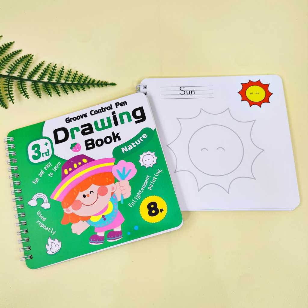 

[Whispers] DJB - Drawing Book Set Isi 4pcs / Buku Gambar Mewarnai Anak