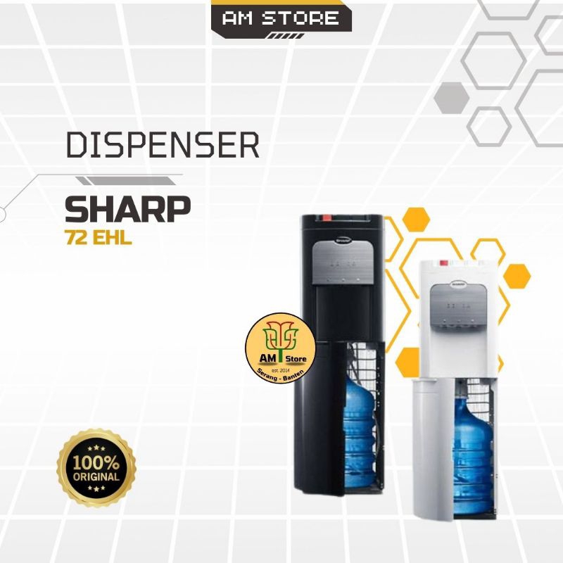 Dispenser Sharp 72 EHL (Galon Bawah)