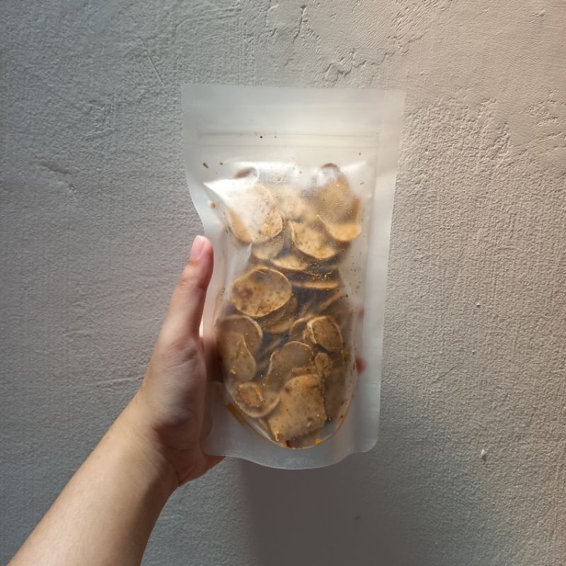 

Ngemil Camilan Basreng Pedas Daun Jeruk [Pouch 100gr]