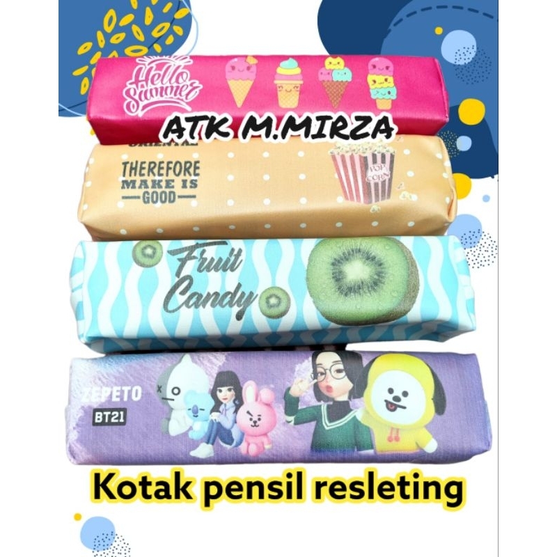 

Kotak pensil resleting