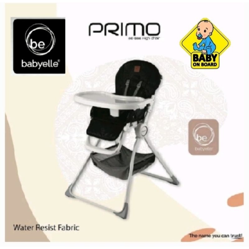 High Chair Babyelle Primo BE 908 Kursi Makan JunDW