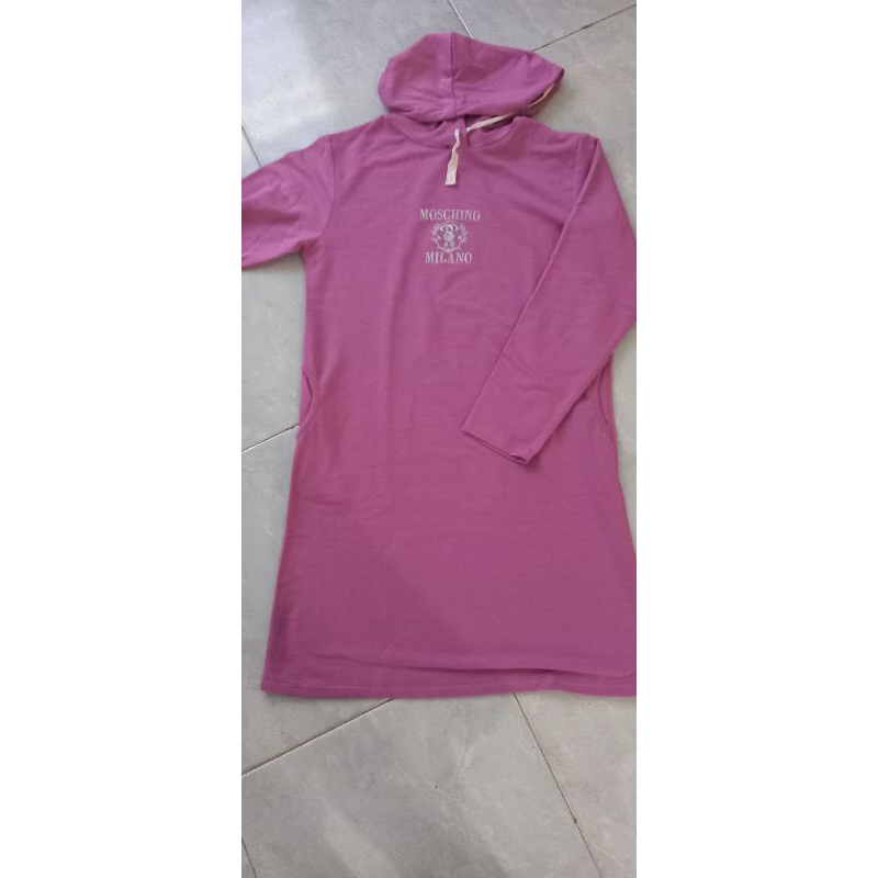 hoodie tunik wanita