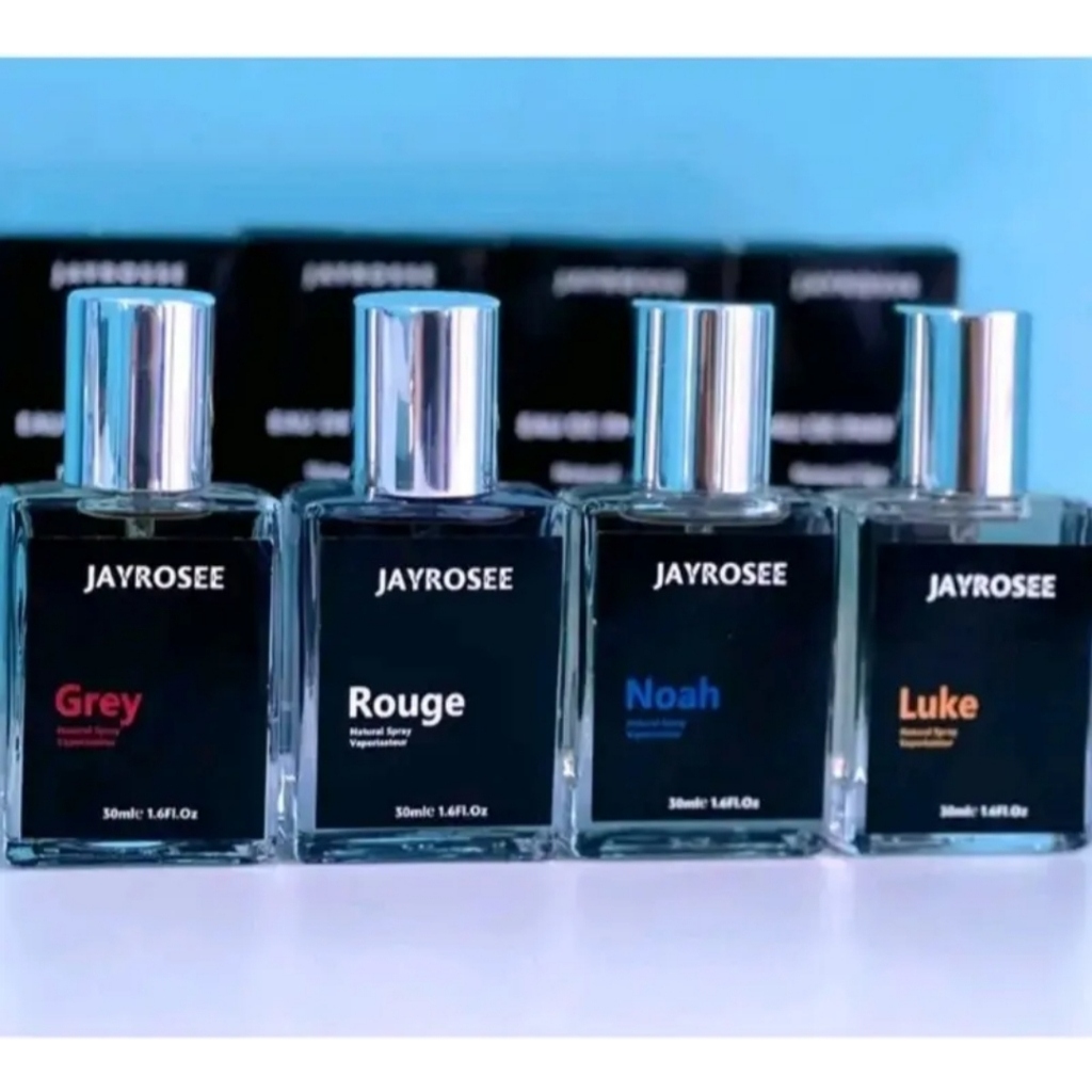 Parfum Jayrosse Jayrose Jayrosee Viral Pemikat Pasangan Original Grey Rouge Noah Luke  - Parfum Pria Wanita Best Seller Inspired 30ml