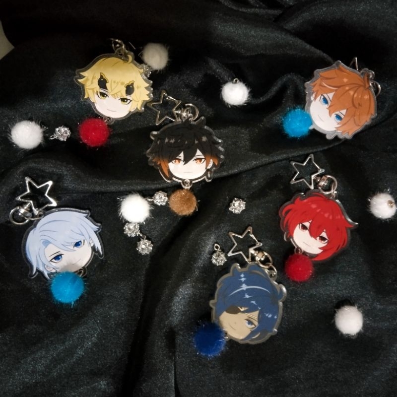 Genshin Impact keychain acrylic