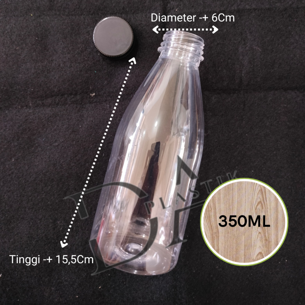 Botol Cantik Plastik 350ml Botol Valencia 350ml Botol Juice Botol Madu