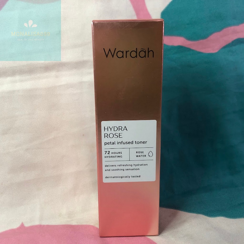 WARDAH Hydra Rose Petal Infused Toner 100ml / Hydrating Toner / Hydra Rose / Wardah / Toner Infused 