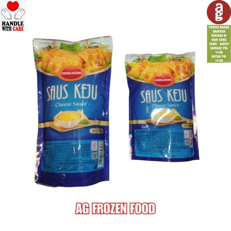 

PrimaAgung Saus Keju 500 Gram & 1 kg