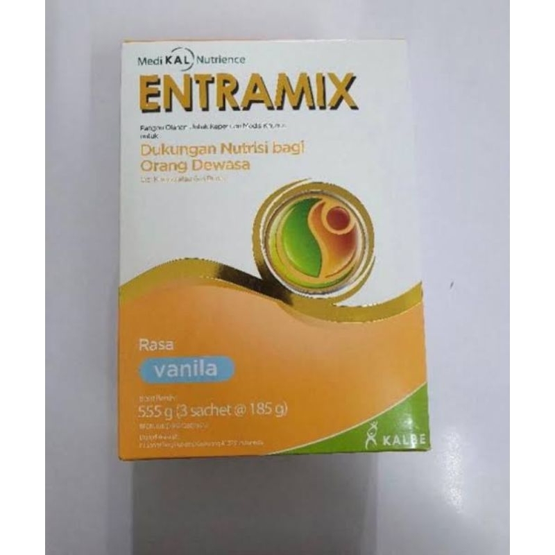 Susu Kesehatan Entramix 555g Rasa Vanilla