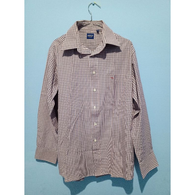 Kemeja Kerja Kantor Pria Lengan Panjang Arrow