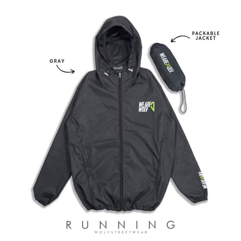 JAKET WOLV ORIGINAL || JAKET RUNNING PRIA || JAKET RUNNING TERBARU || JAKET PRIA KEKINIAN ||
