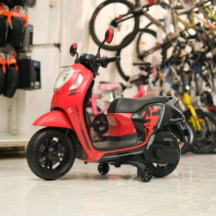 MAINAN ANAK MOTOR LISTRIK PMB SCOOPY M999