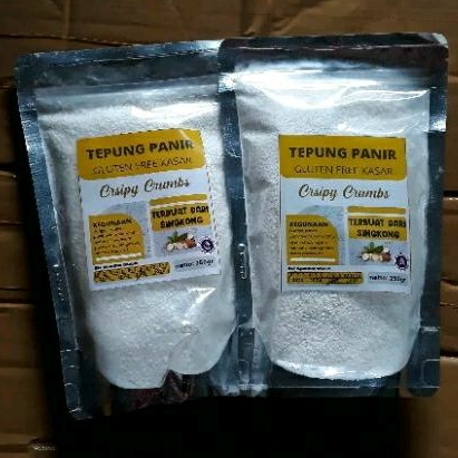 

Tepung Panir Gluten Free | Gluten Free Bread Crumbs 250gr