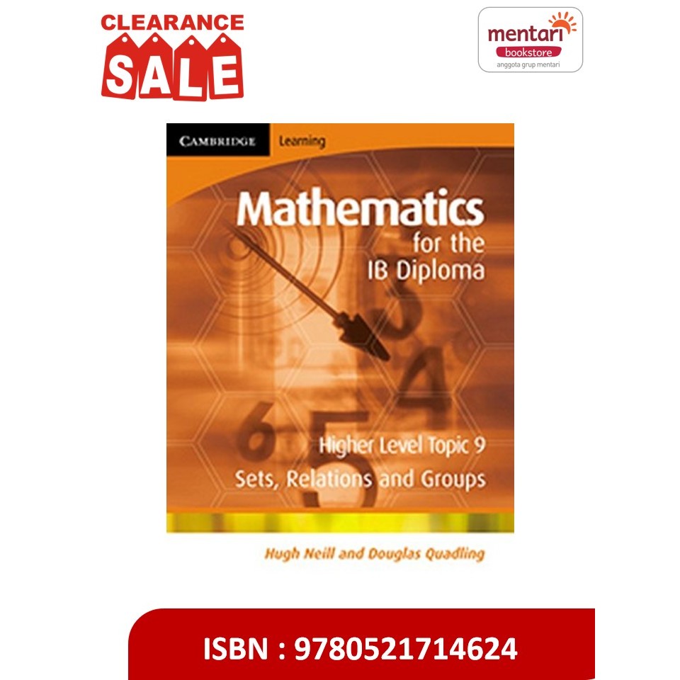 Math for IB Diploma Higher Lvl Sets, Relation & Group | Buku Matematika IB